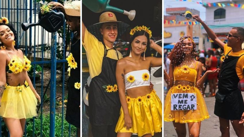 Fantasia "Girassol" / Reprodução/Pinterest