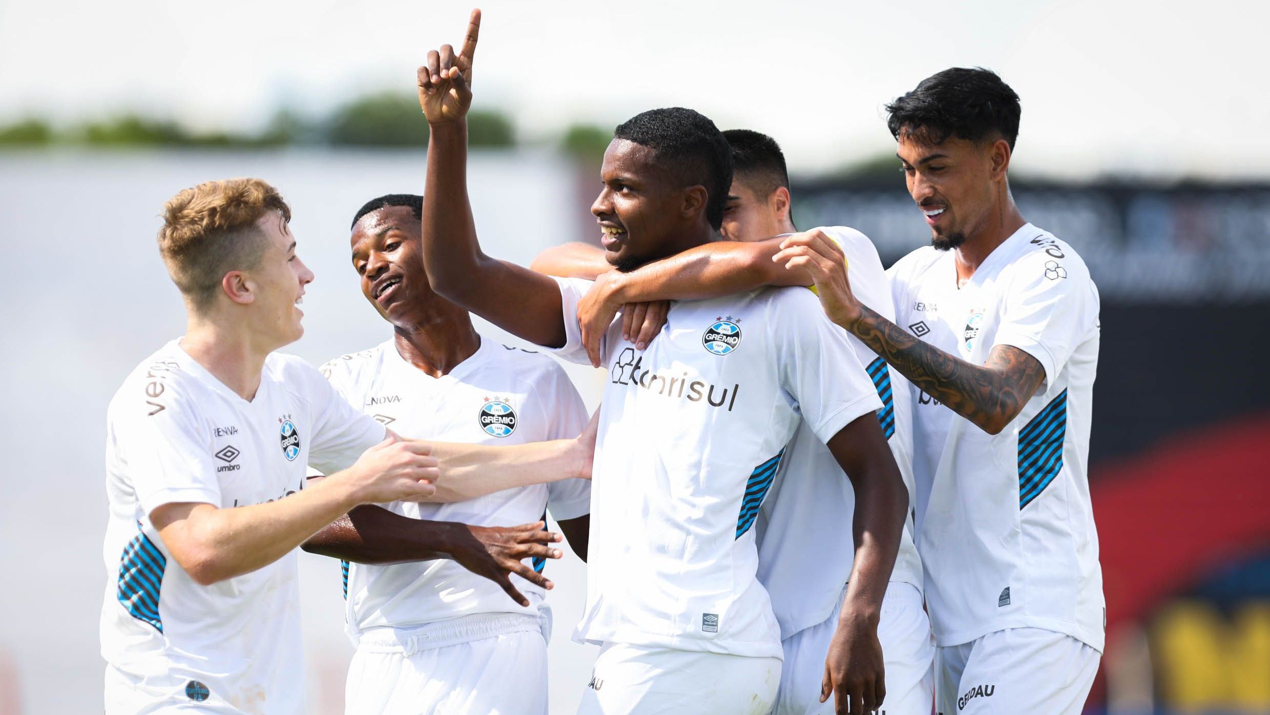 Grêmio venceu o Figueirense por 6 a 0 na Copinha