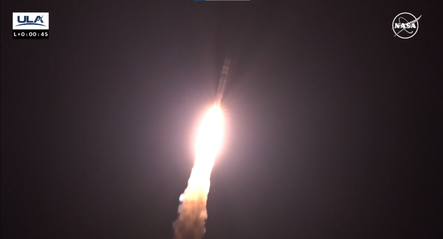 Vulcan Centaur após decolagem / Reprodução/ULA