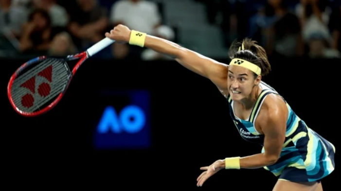 Caroline Garcia eliminou Naomi Osaka / Divulgação / Australian Open
