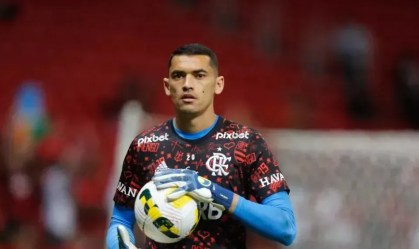 Goleiro Santos pelo Flamengo