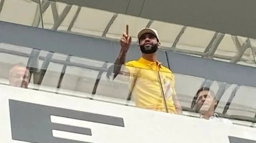 Gusttavo Lima compareceu à final da Copa São Paulo de Futebol Júnior