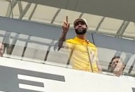 Torcedor do Cruzeiro, Gusttavo Lima marca presença em final da Copinha