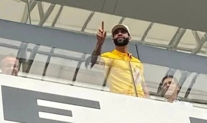 Gusttavo Lima compareceu à final da Copa São Paulo de Futebol Júnior