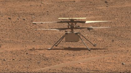 Helicóptero Ingenuity da Nasa em Marte.