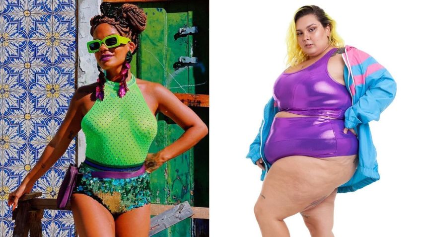 Hot Pants podem ser usadas com várias combinações ao longo da folia / Reprodução/Magá Moura/Wonder Size/Instagram