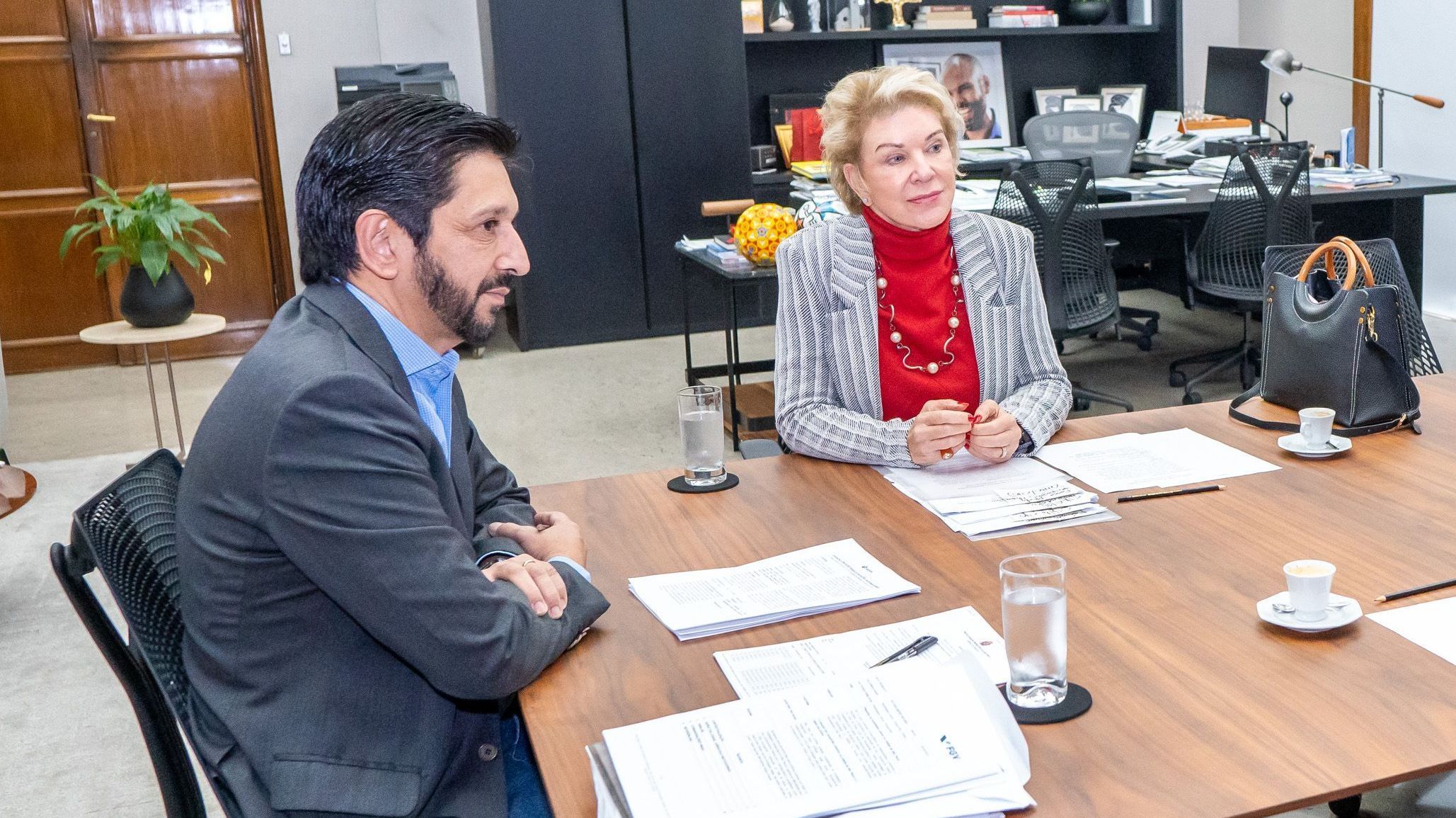 Ricardo Nunes e Marta Suplicy