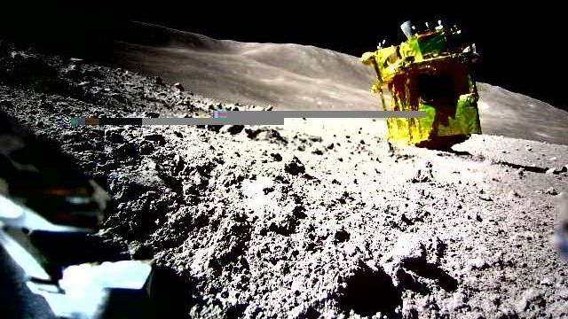 Agência Japonesa de Exploração Aeroespacial (Jaxa) divulgou a imagem do robô do Japão que explora a Lua