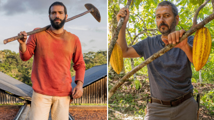 Em "Renascer", personagem José é interpretado por Humberto Carrão, na primeira fase, e por Marcos Palmeira, na segunda