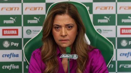 Leila Pereira, presidente do Palmeiras