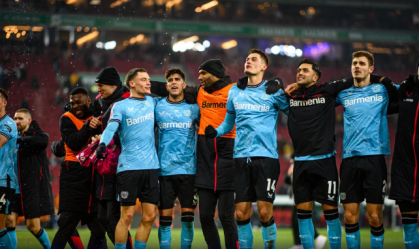 Leverkusen segue com quatro pontos de vantagem em relação ao Bayern de Munique, vice-líder