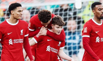 Liverpool goleou o Norwich pela quarta rodada da Copa da Inglaterra