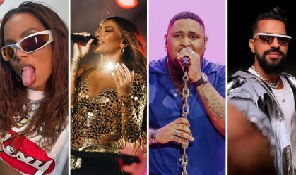 Anitta, Ludmilla, Kevin O Chris e Dennis