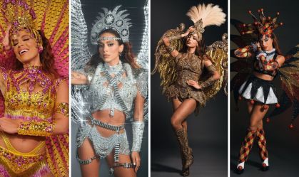 Looks de Anitta nos "Ensaios da Anitta"