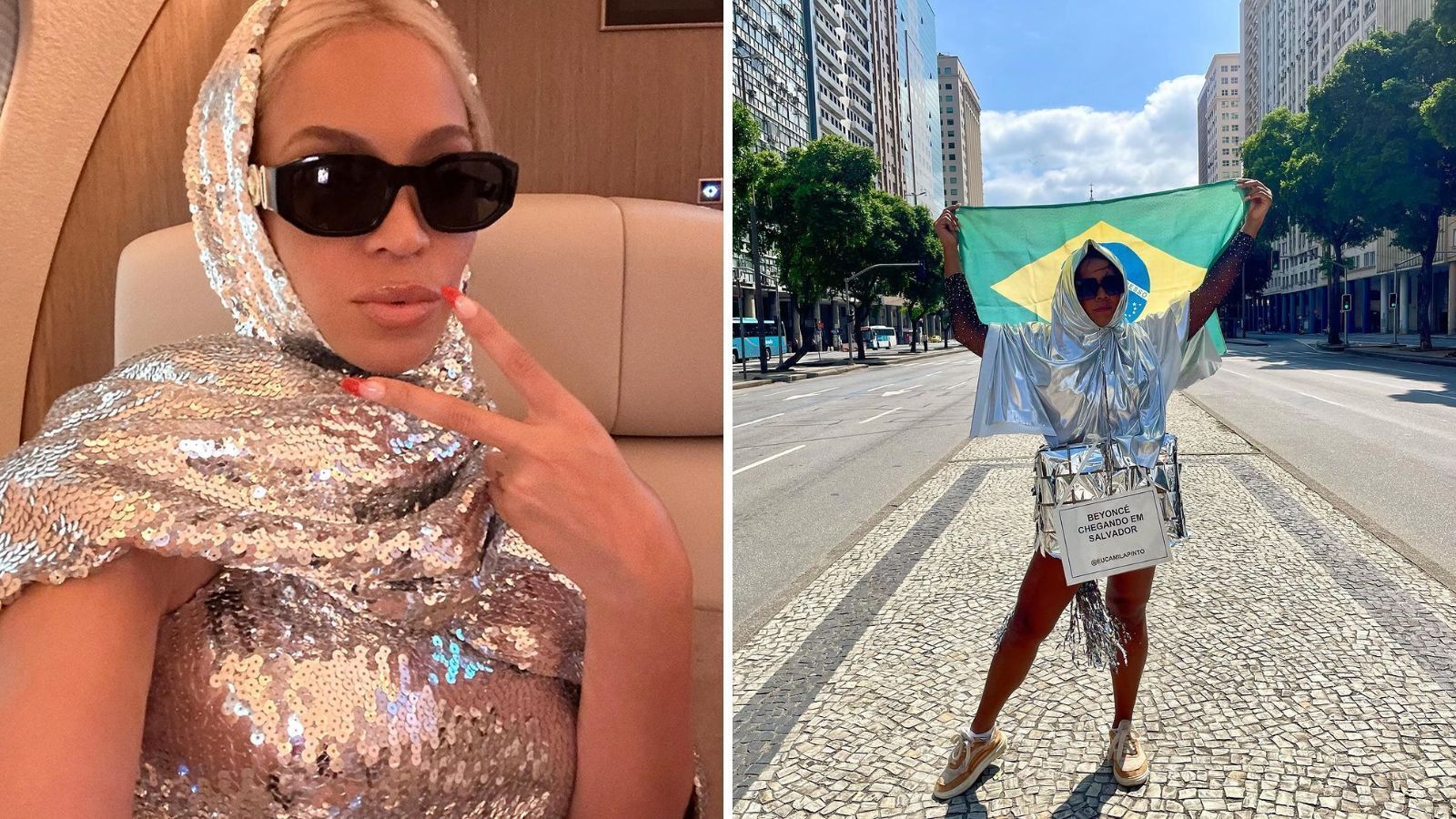 Looks inspirados em Beyoncé no Carnaval 2024