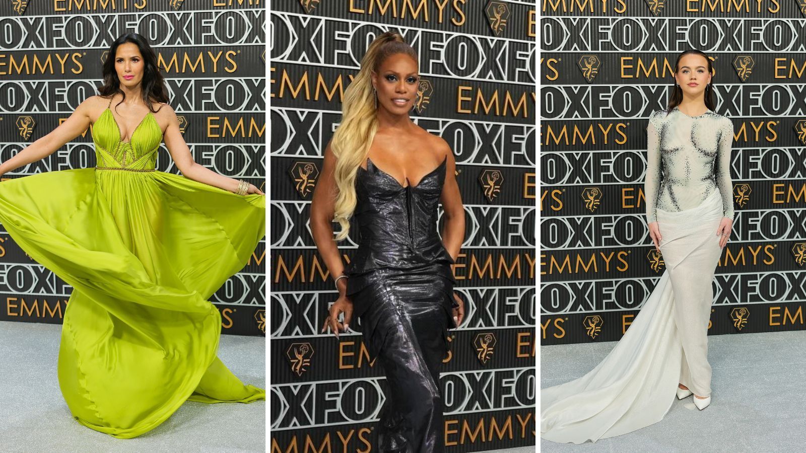 Padma Lakshmi, Laverne Cox e Emma Brooks