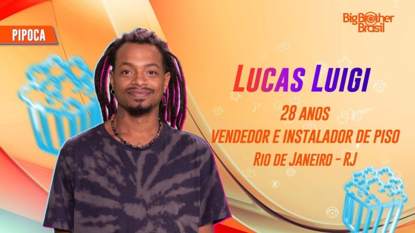 Lucas declara que o fato de ser “desenrolado” o ajuda a chegar fácil nos lugares. / Divulgação/ TV Globo