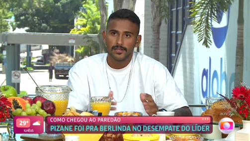 Lucas Pizane foi o terceiro eliminado do BBB24