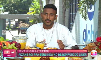 Lucas Pizane foi o terceiro eliminado do BBB24