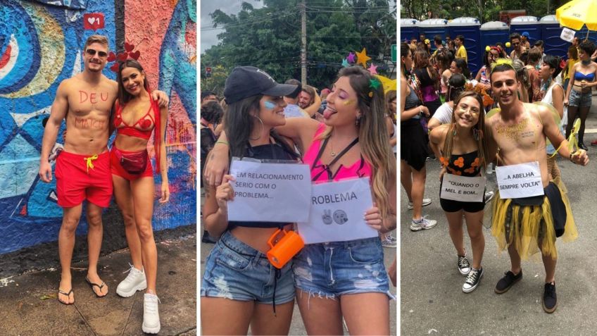 "Match", "Problema" e "Abelha e Mel" são outras opções baratas para a folia / Reprodução/Pinterest