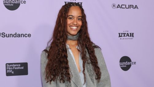 Malia Obama no Festival de Sundance 2024.