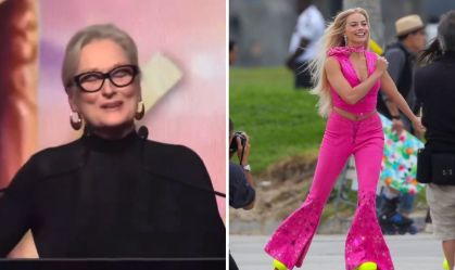 Atrizes Meryl Streep e Margot Robbie