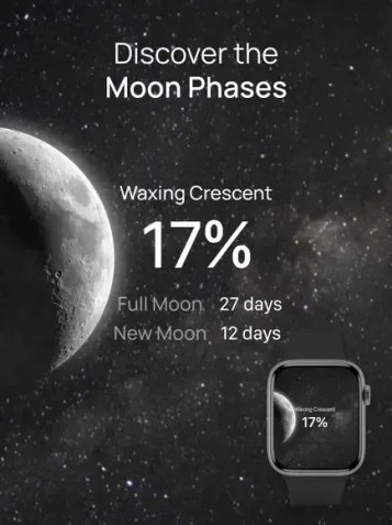 Aplicativo Moon é o ideal para quem só quer monitorar a Lua / Divulgação