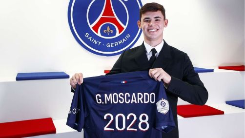 Moscardo foi anunciado pelo Paris Saint-Germain