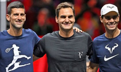 Djokovic quer "beber na praia com Nadal e Federer" após aposentadoria