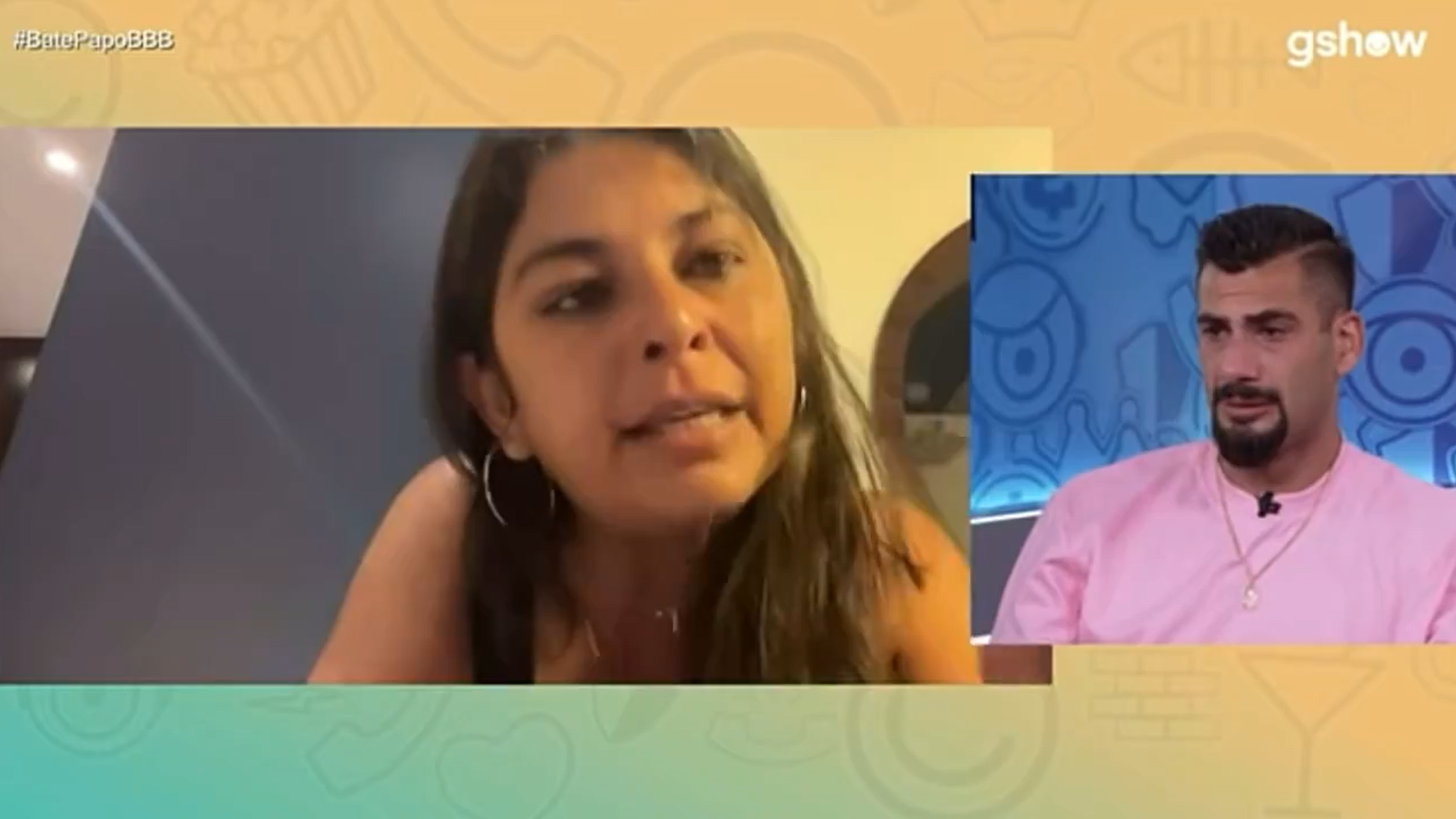 Nizam e sua irmã participaram do Bate-Papo BBB após sua eliminação do BBB 24