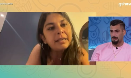 Nizam e sua irmã participaram do Bate-Papo BBB após sua eliminação do BBB 24