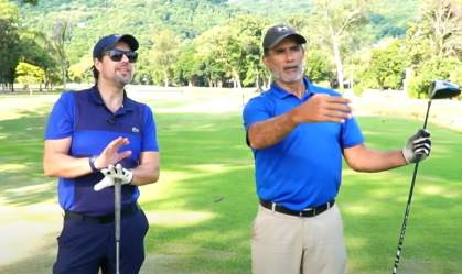 Marcos Pasquim falou sobre paixão pelo golfe