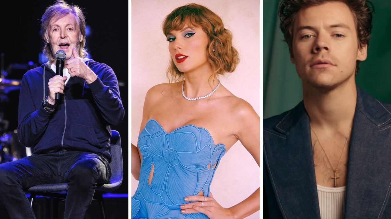 Objetos de Paul McCartney, Taylor Swift e Harry Styles estarão disponíveis