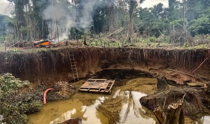 Brasil e França assinam acordo de combate ao garimpo ilegal na Amazônia