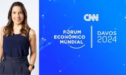 CNN Brasil marca presença no Fórum de Davos 2024