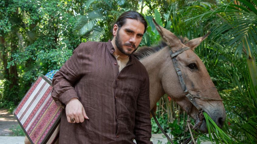 Primeira fase de Renascer: Rachid (Gabriel Sater) / Globo/Estevam Avellar