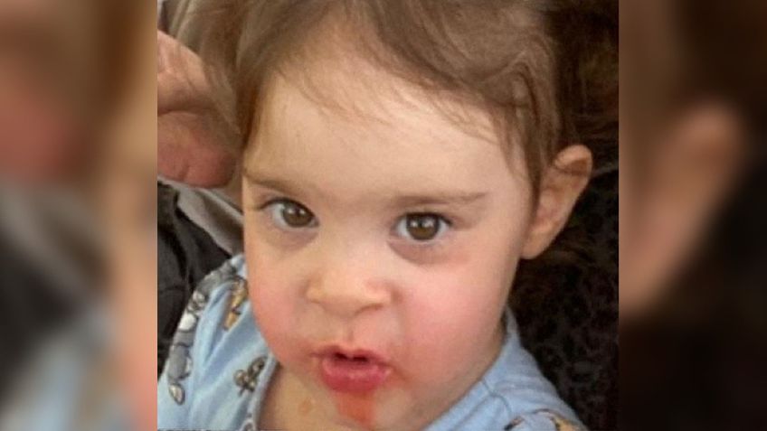 Emma Cunio, 3 anos, foi separada da família durante o ataque de 7 de outubro. / Hostages and Missing Persons Families Forum