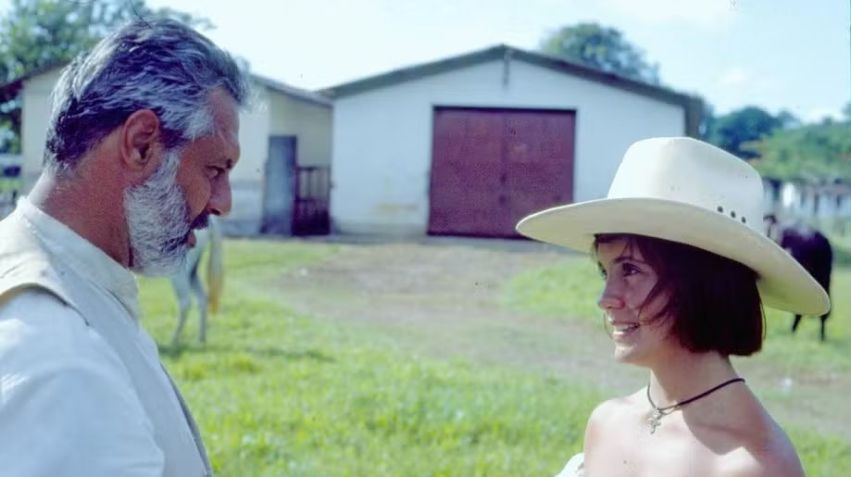Antônio Fagundes e Adriana Esteves estiveram no elenco da primeira versão de "Renascer", da TV Globo • Jorge Baumann/Globo