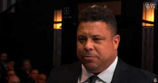 Ronaldo Fenômeno na premiação FIFA THE BEST 2023