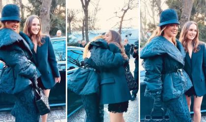 Fã! Rihanna tieta Natalie Portman em Paris e vídeo viraliza; assista