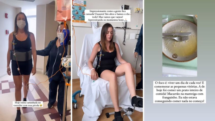 No Instagram, Fabiana vem compartilhando nova rotina após leucemia / Reprodução/Fabiana Justus/Instagram