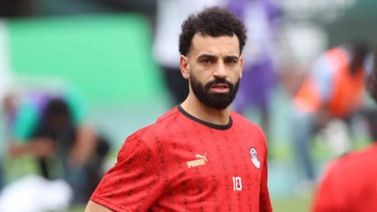 Salah deixou a partida contra Gana, pela Copa Africana de Nações, com uma aparente lesão na coxa esquerda