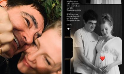 Samuel Rosa e Laura Sarkovas