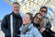 Sandy e Lucas Lima curtem férias em família após divórcio; veja as fotos