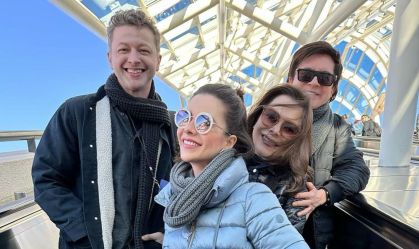 Sandy, Lucas Lima e família