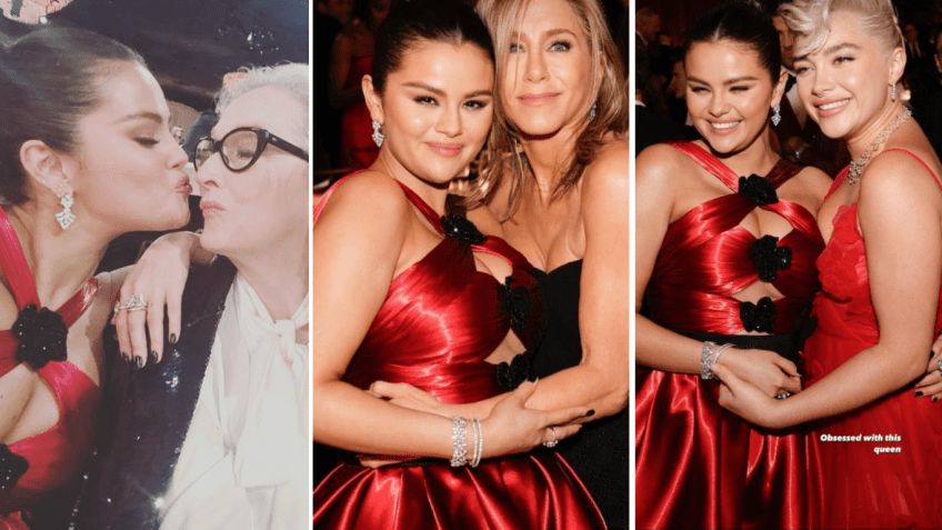 Selena Gomez compartilhou fotos durante 81ª edição do Globo de Ouro / Reprodução/Instagram