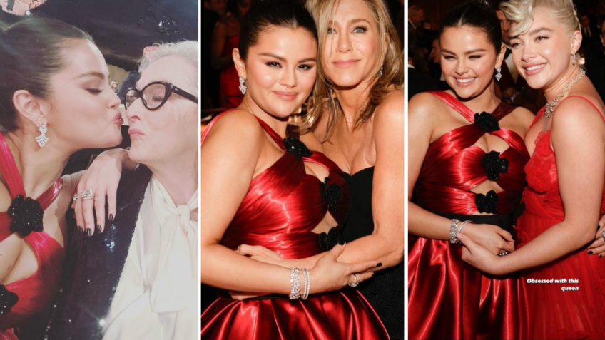 Selena Gomez compartilhou fotos durante 81ª edição do Globo de Ouro / Reprodução/Instagram