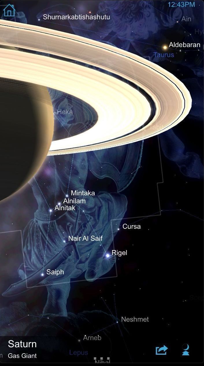 Star Chart mostra o que está no céu, mesmo durante o dia / Divulgação