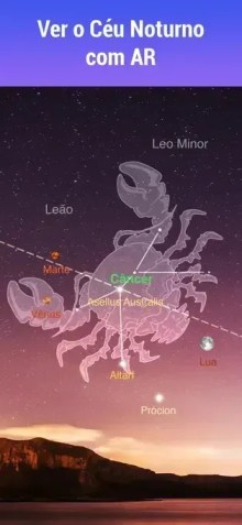 Star Walk reúne visualização do céu com informações / Divulgação