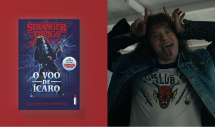 O voo de Ícaro" é o terceiro livro do universo da série lançado